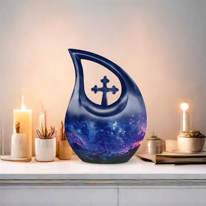 Cosmic Blossom Urn