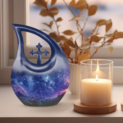 Cosmic Blossom Urn