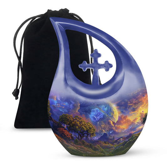 Cosmic Wilderness Urn