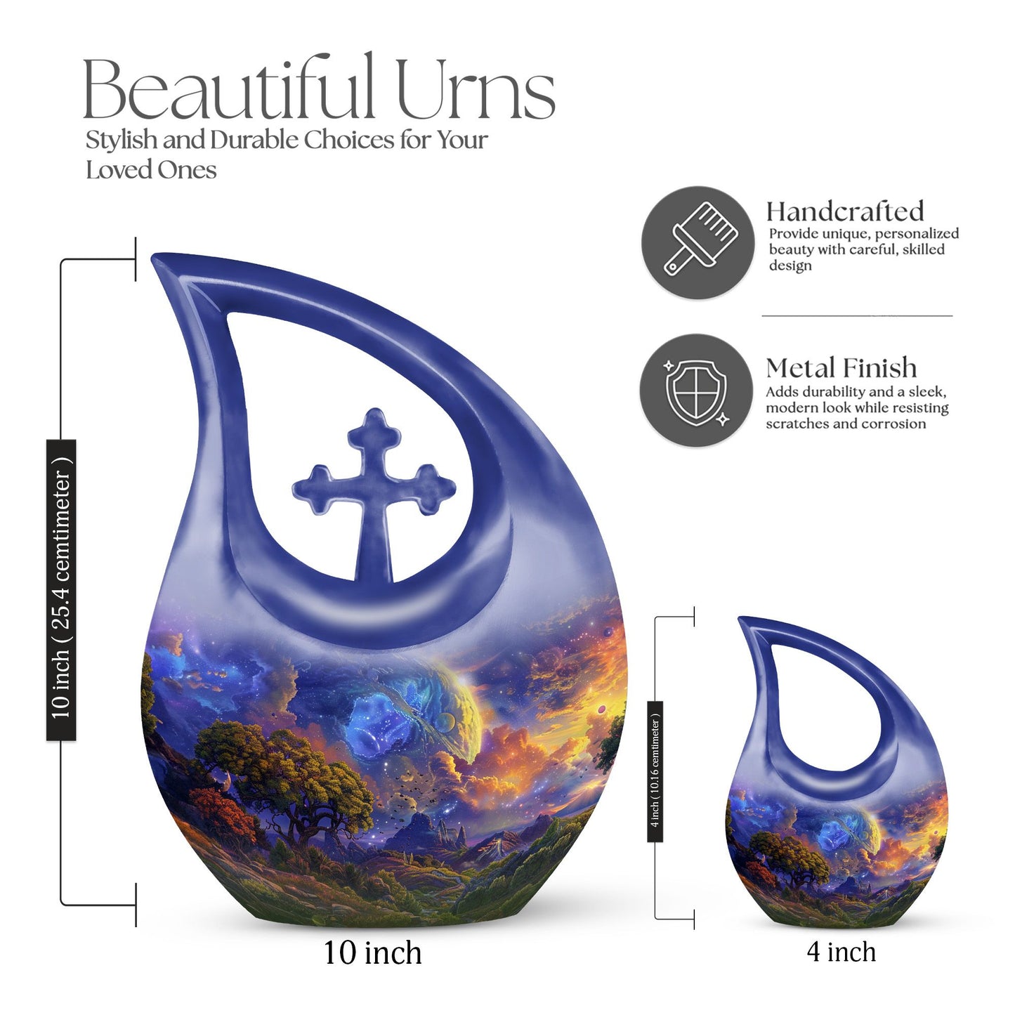 Cosmic Wilderness Urn