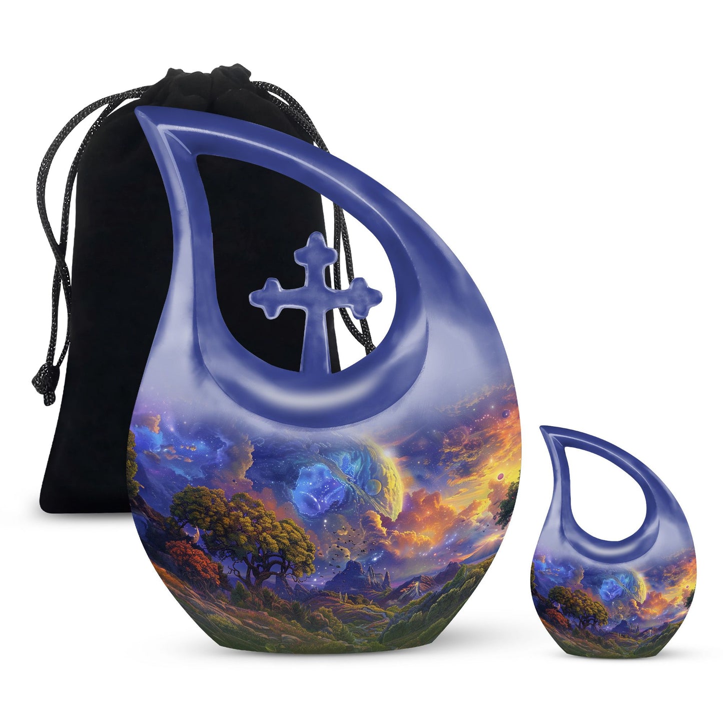 Cosmic Wilderness Urn