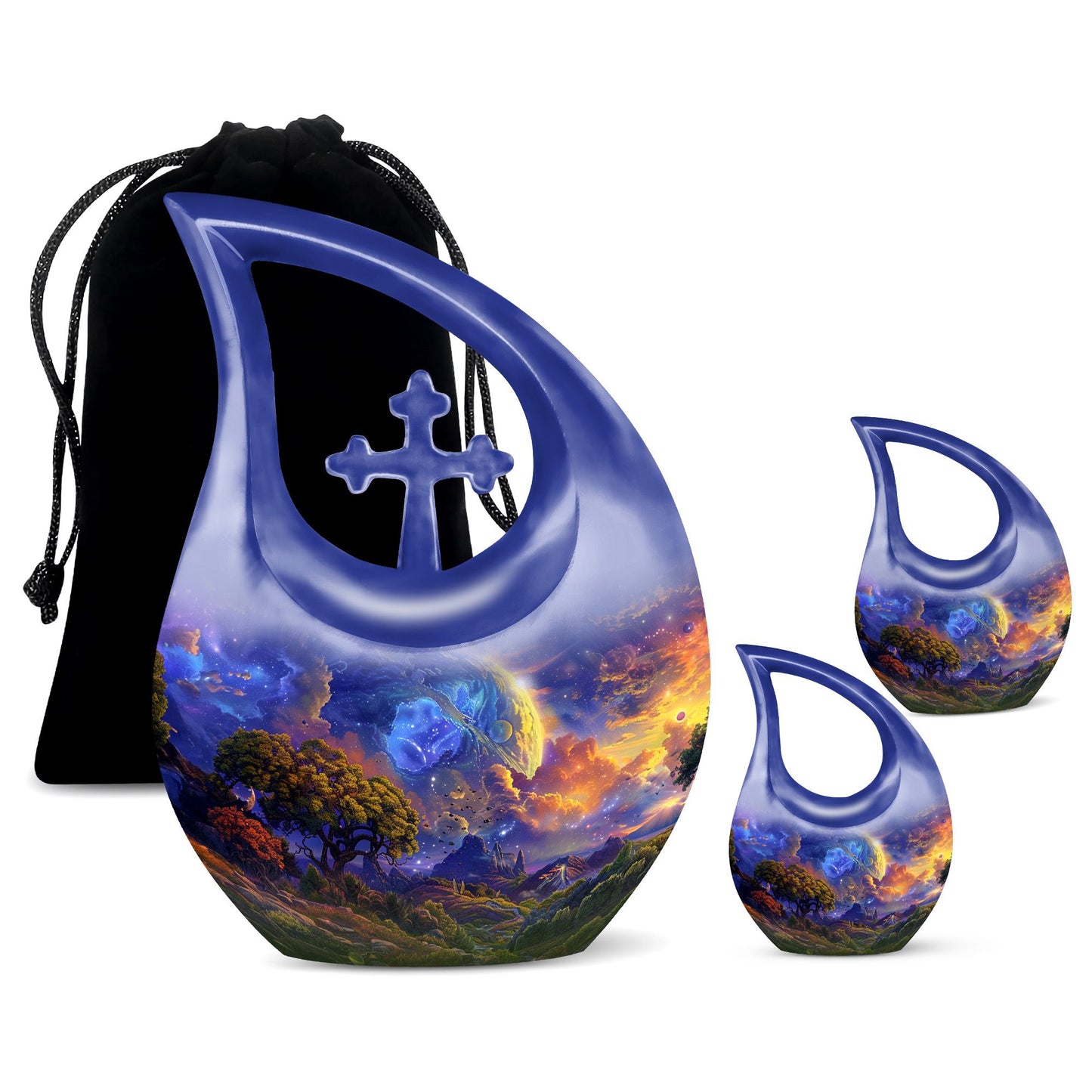 Cosmic Wilderness Urn