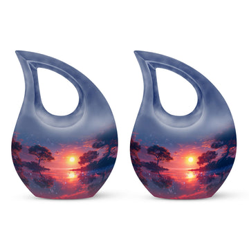 Small Urn Set of 2 -3