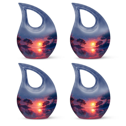 Medium size crimson urn