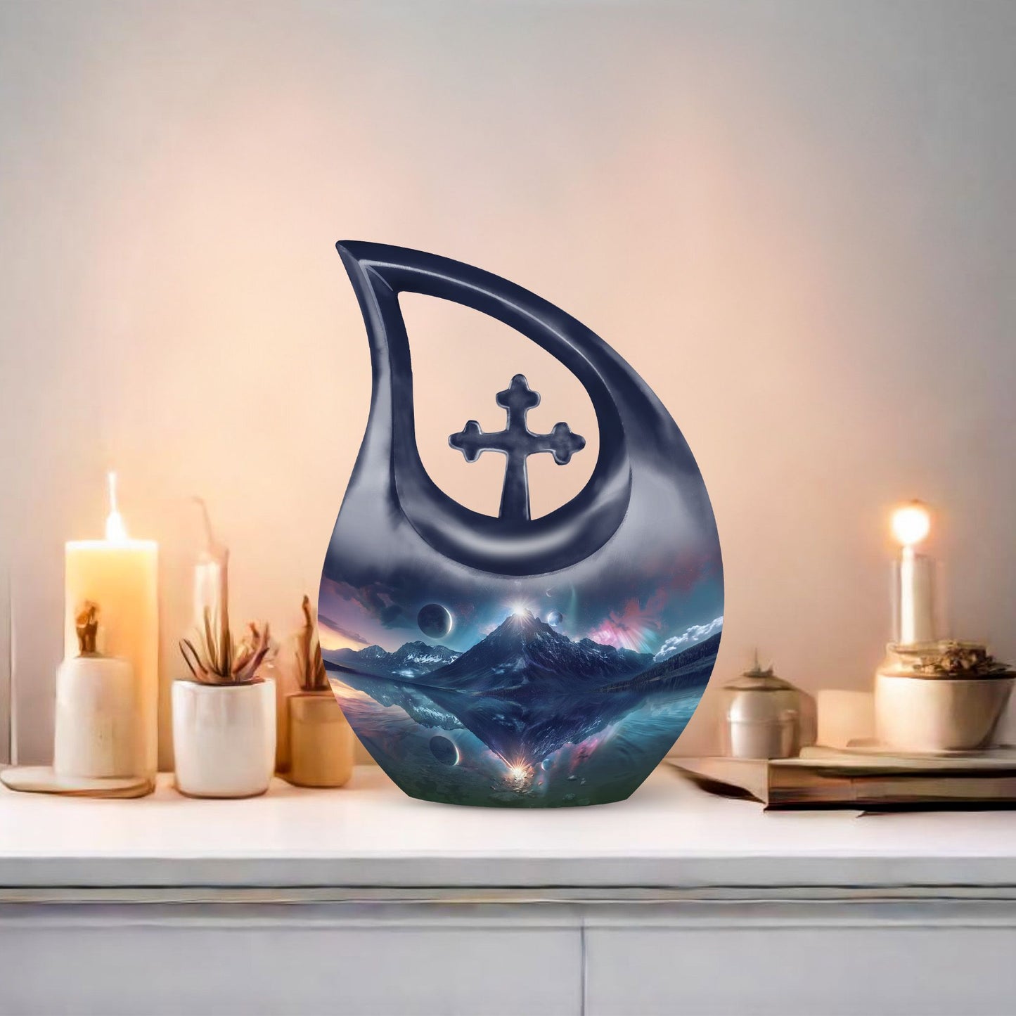 Galactic Reflections Urn