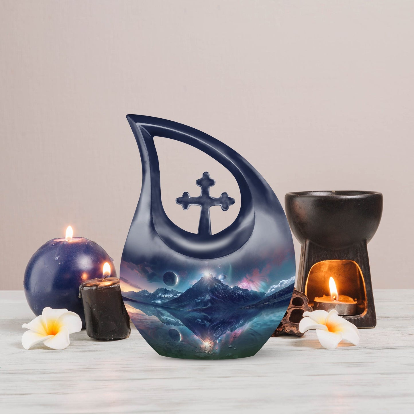 Galactic Reflections Urn