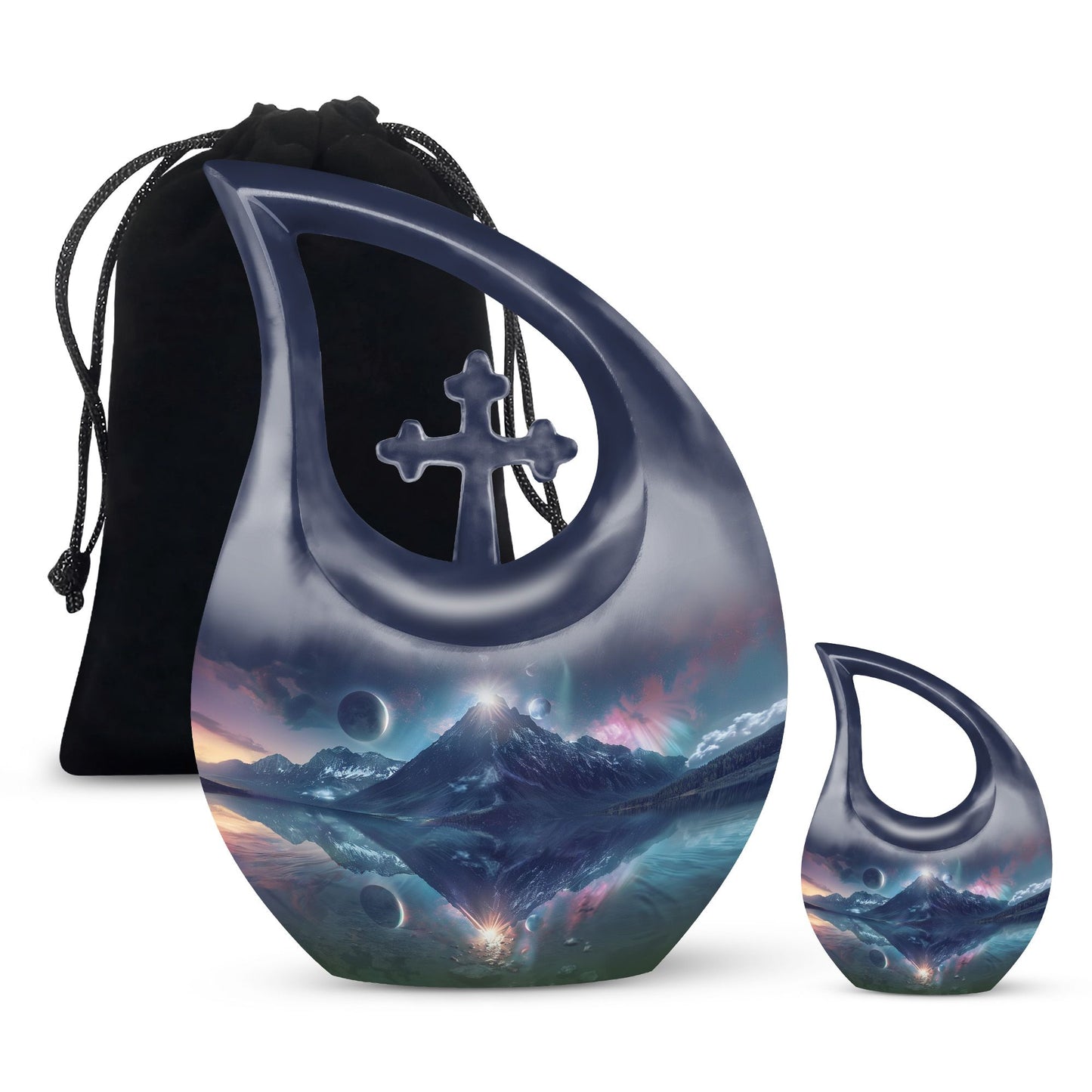 Galactic Reflections Urn