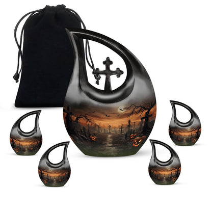 Halloween Moonlight Urn