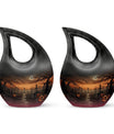 Halloween Moonlight Urn