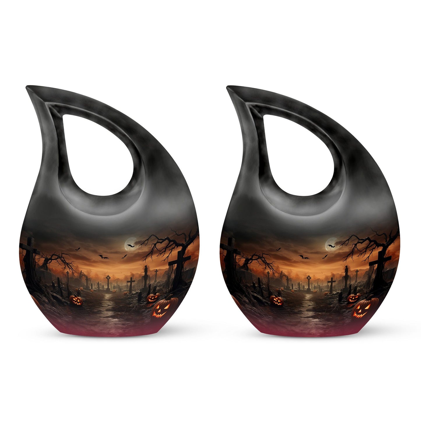Halloween Moonlight Urn