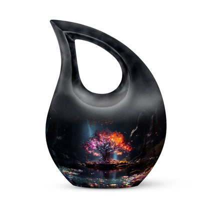 Enchanted Twilight Cross Drop urn