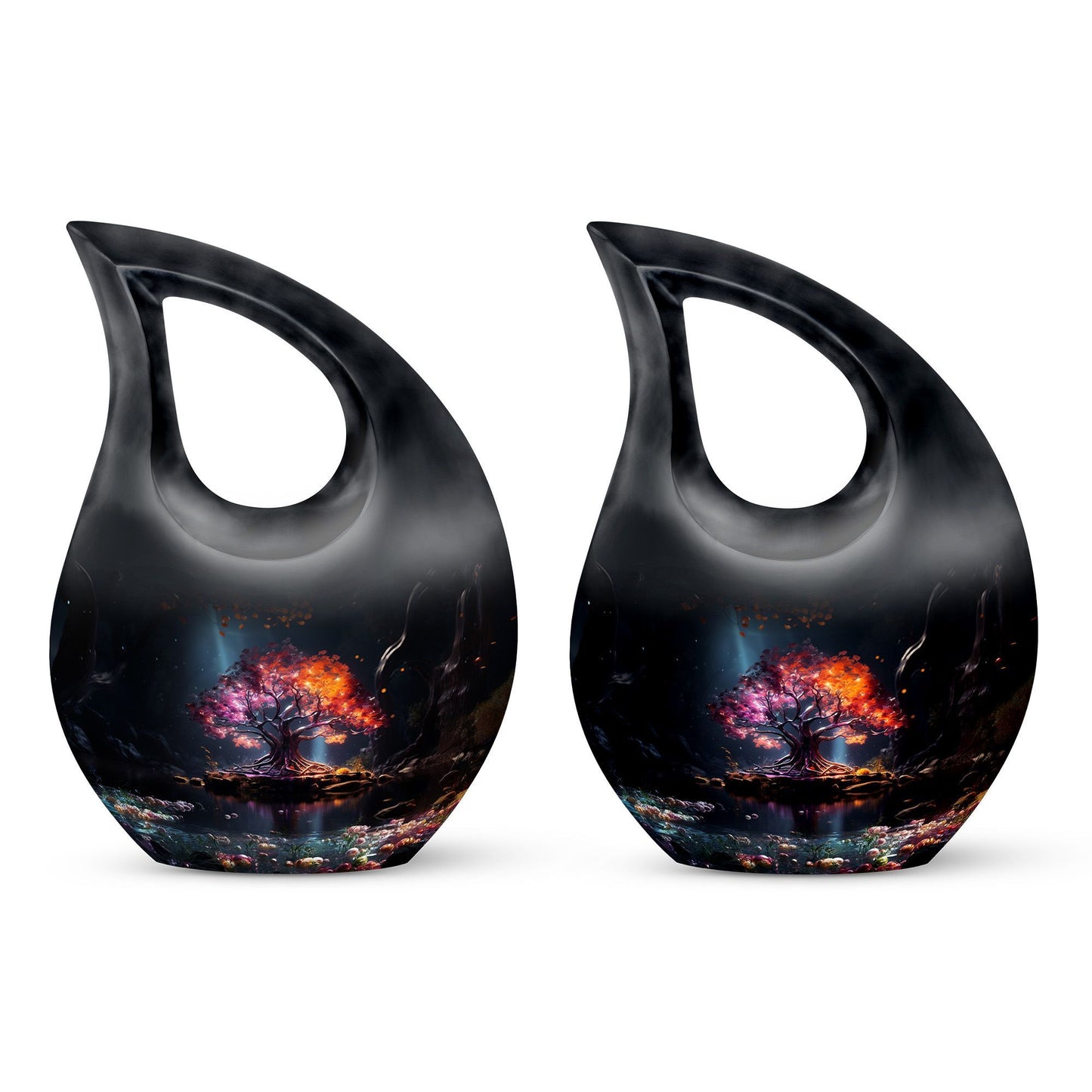Enchanted Twilight Cross Drop urn