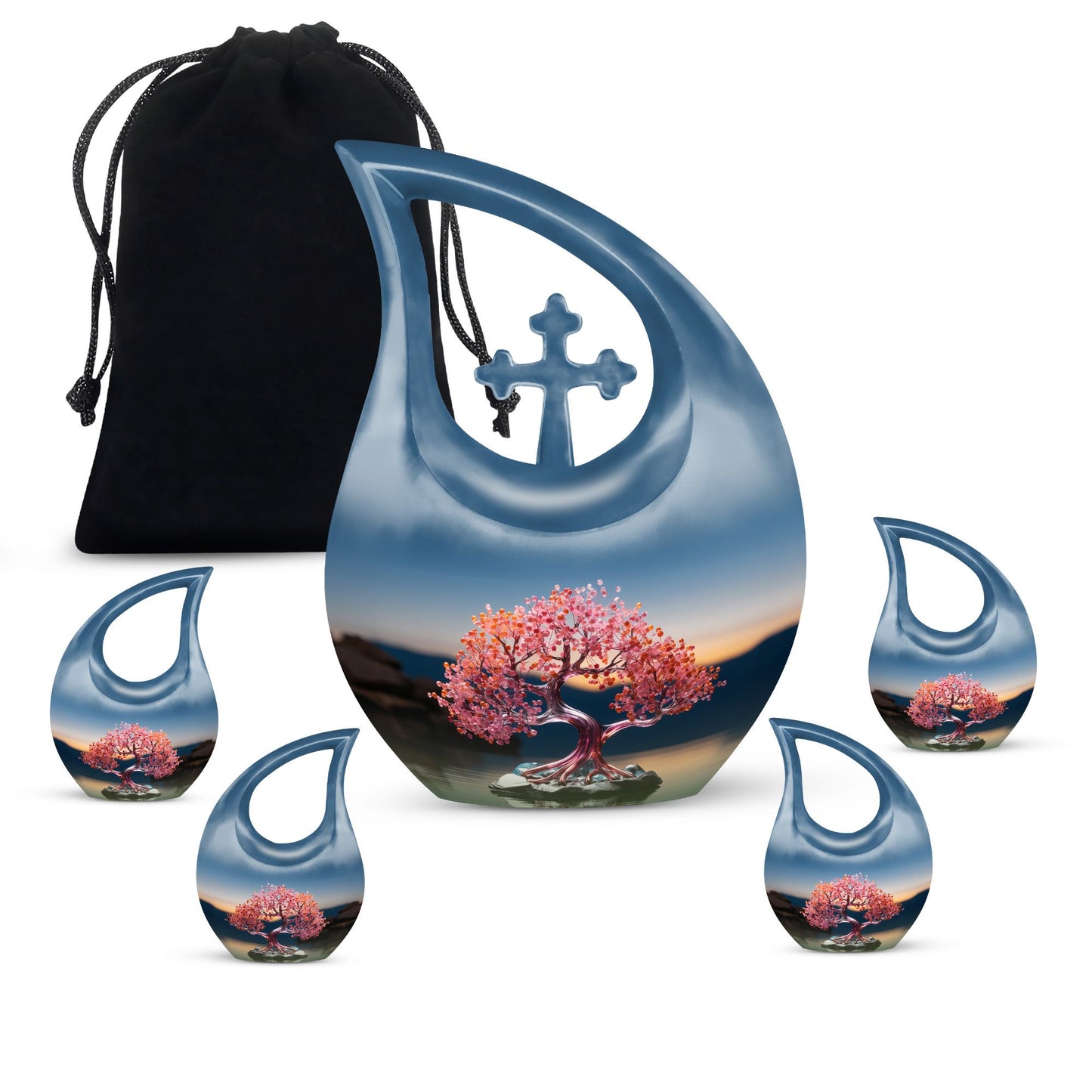 Serenity at Dusk memorial urn