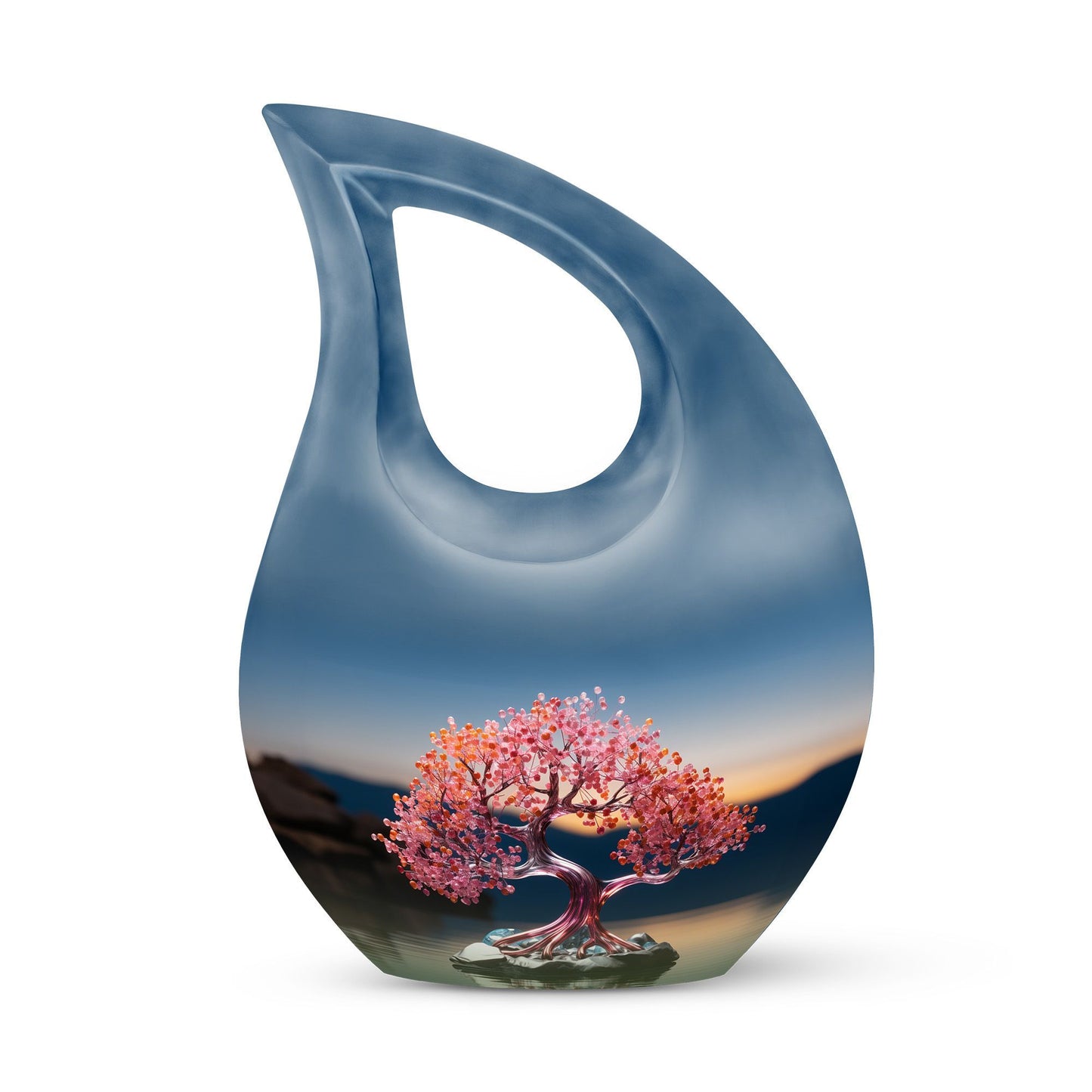 Serenity at Dusk memorial urn
