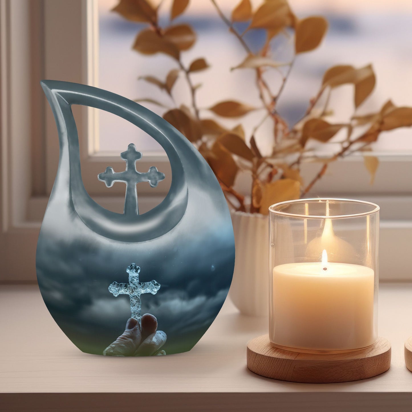 Crystal Faith Urn