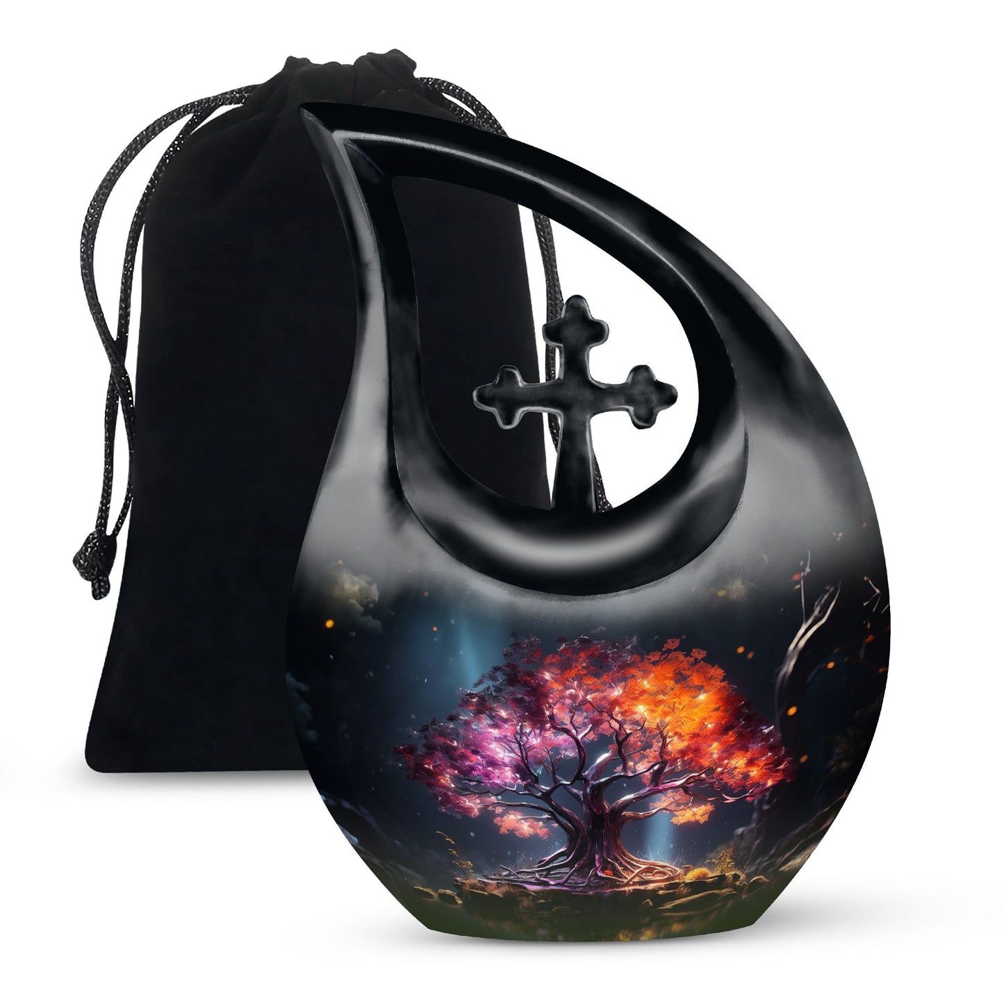 Mystical Arbor Lights Cremation Urn
