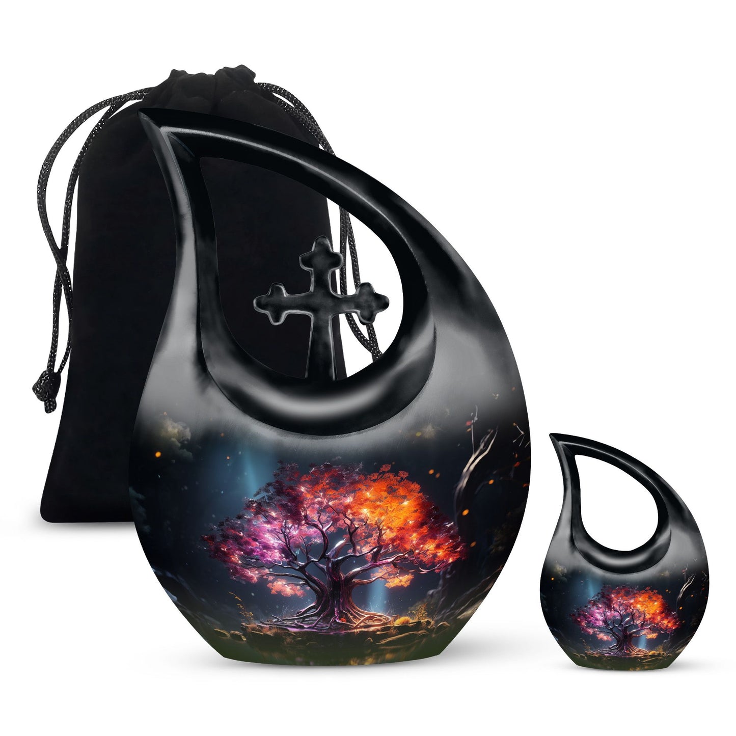 Mystical Arbor Lights Cremation Urn