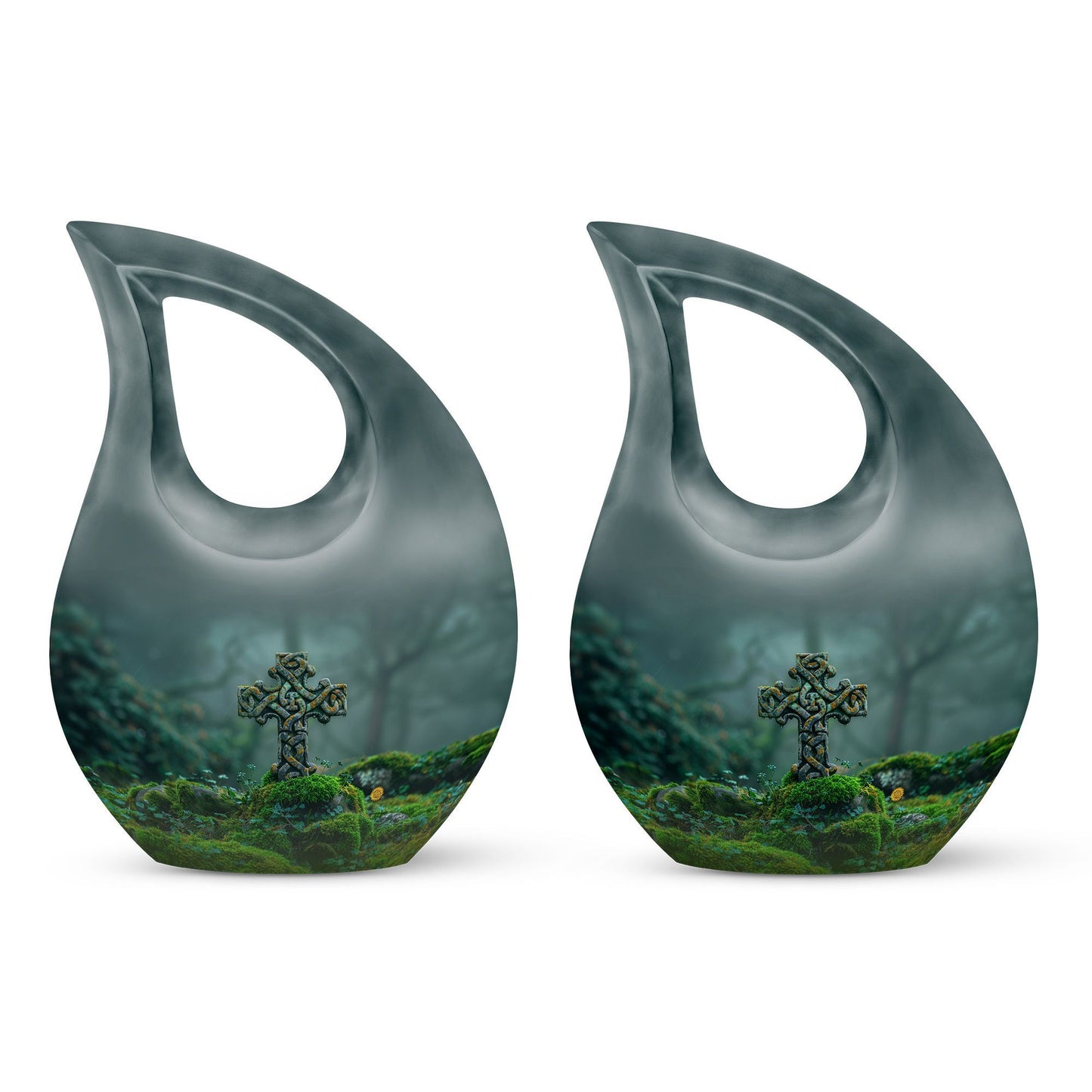 Mossy Solace Urn