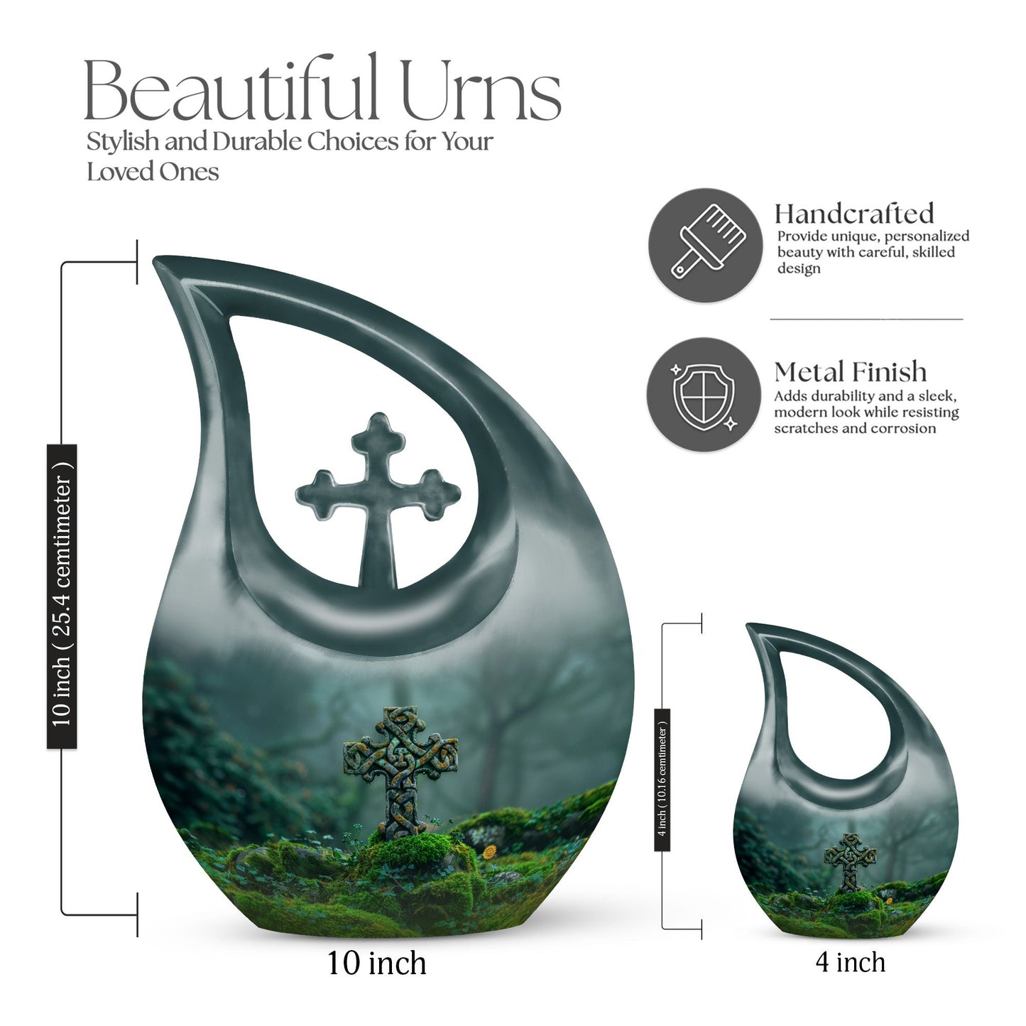 Mossy Solace Urn
