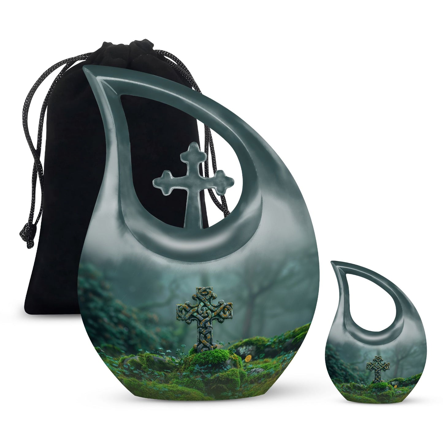 Mossy Solace Urn
