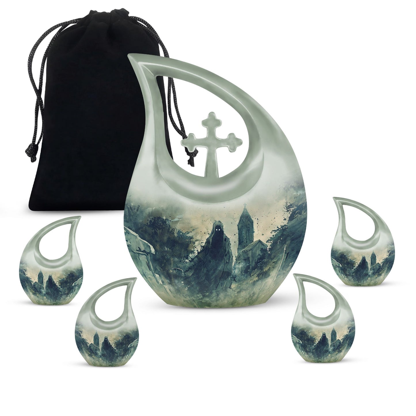 Ethereal Haunt Large Urn for ashes