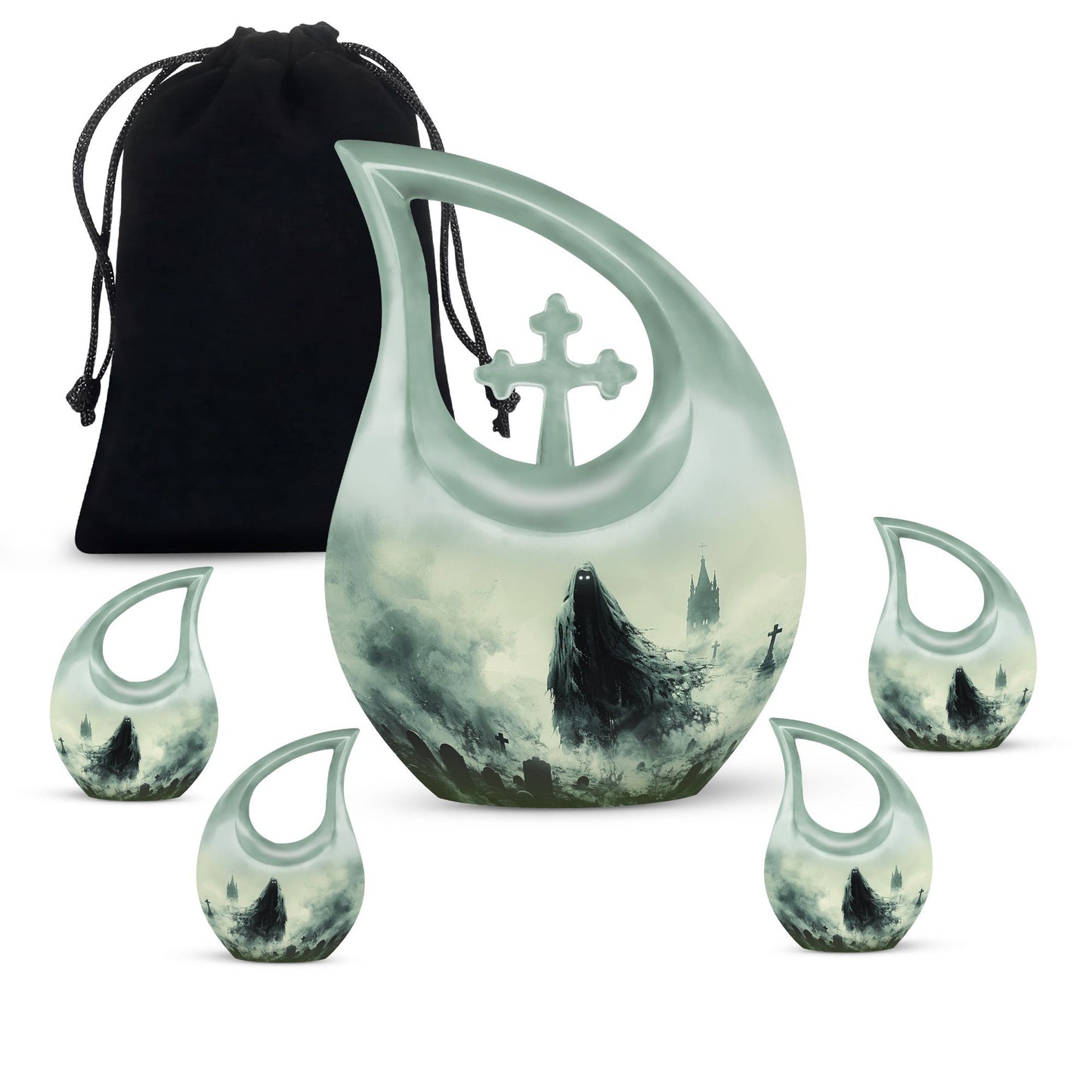 Shrouded Requiem Urn