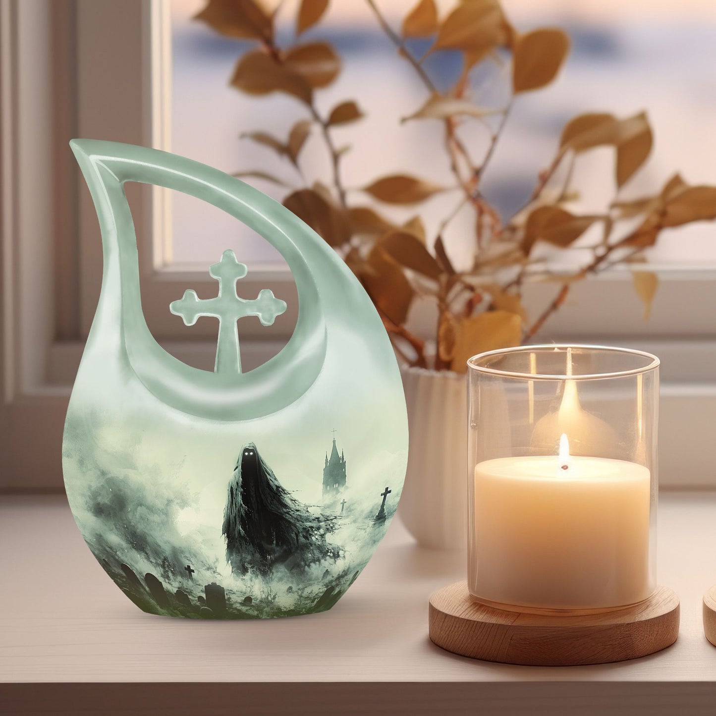 Shrouded Requiem Urn