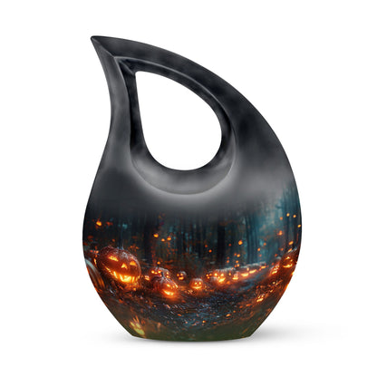 Autumn's Eerie Glow Urn