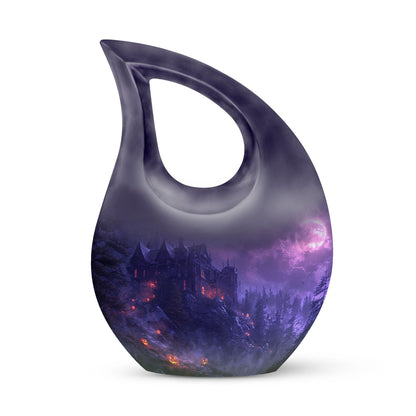 Custom Mystic Moonlit Manor Urn