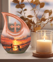 Sunset Heart Creation Memorial Urn for Ashes
