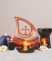 Sunset Heart Creation Memorial Urn for Ashes