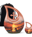 Sunset Heart Creation Memorial Urn for Ashes