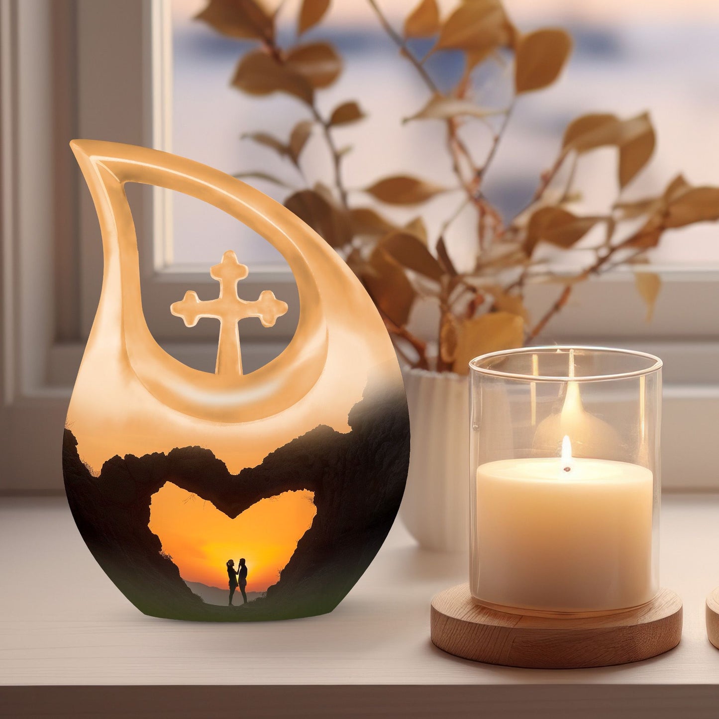 Sunset in A Urn