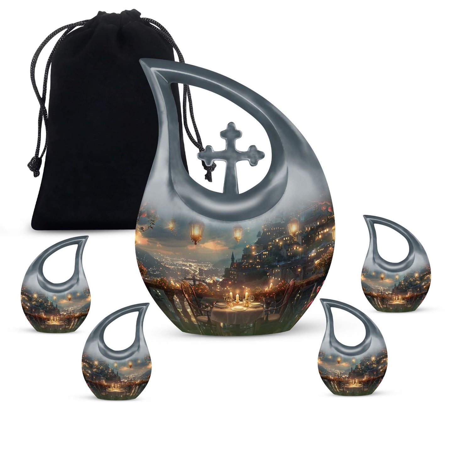 Romantic Dinner Theme Large Urn