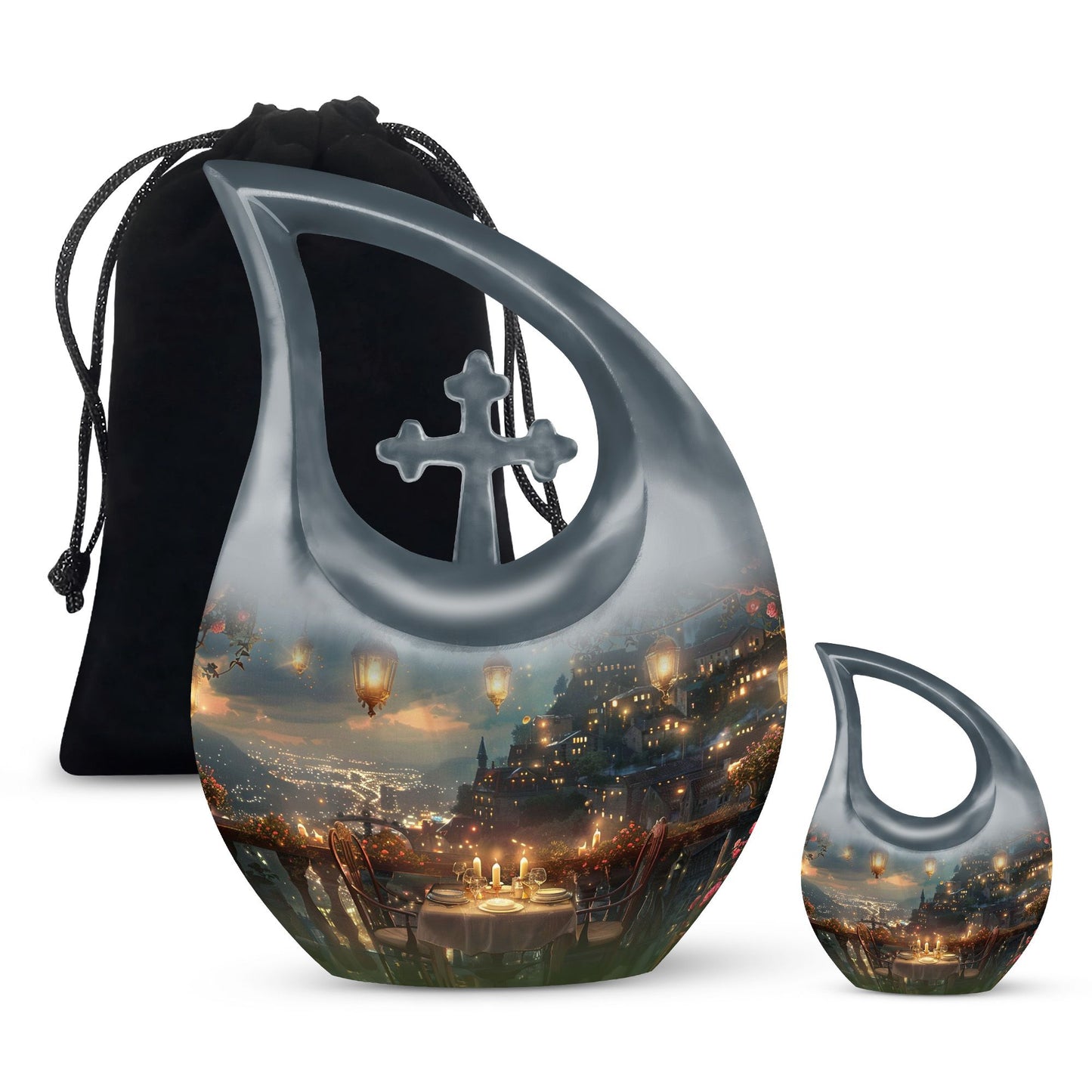 Romantic Dinner Theme Large Urn