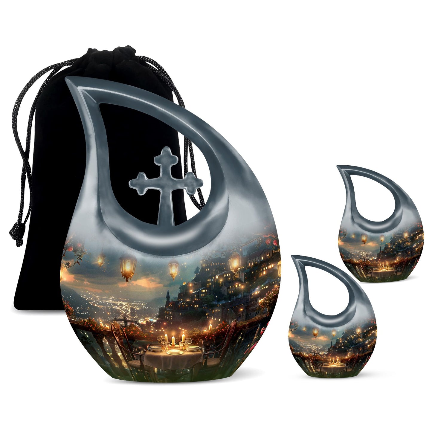 Romantic Dinner Theme Large Urn