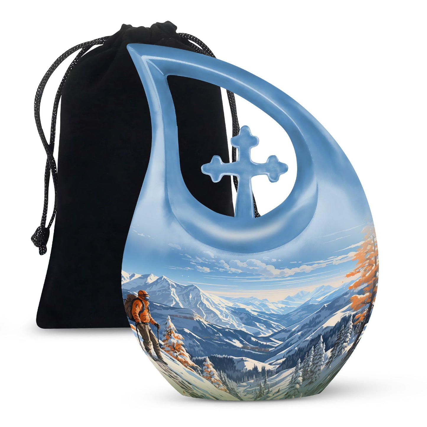 Winter Wanderlust Large Urn