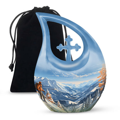 Winter Wanderlust Large Urn
