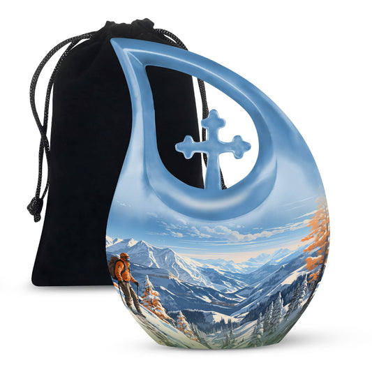 Winter Wanderlust Large Urn