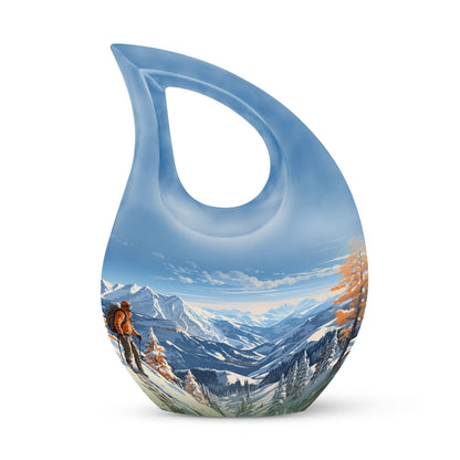 Winter Wanderlust Large Urn