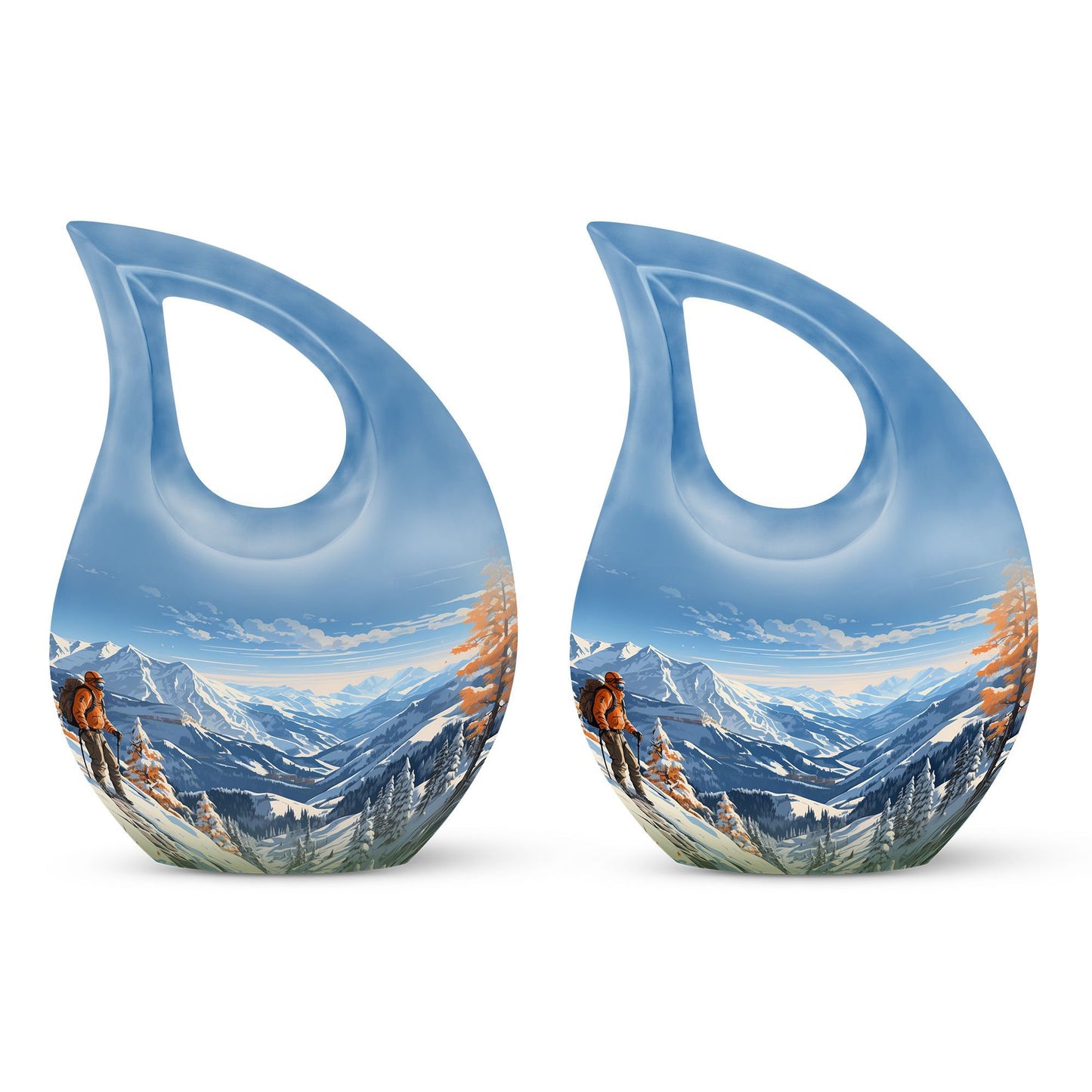 Winter Wanderlust Large Urn