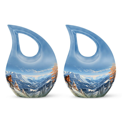 Winter Wanderlust Large Urn