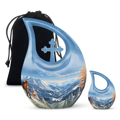 Winter Wanderlust Large Urn