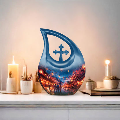 Lantern Lit Promenade memorial urn