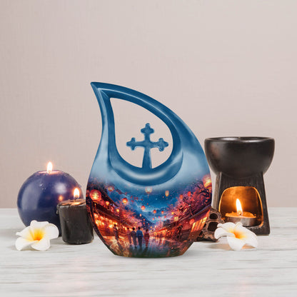Lantern Lit Promenade memorial urn