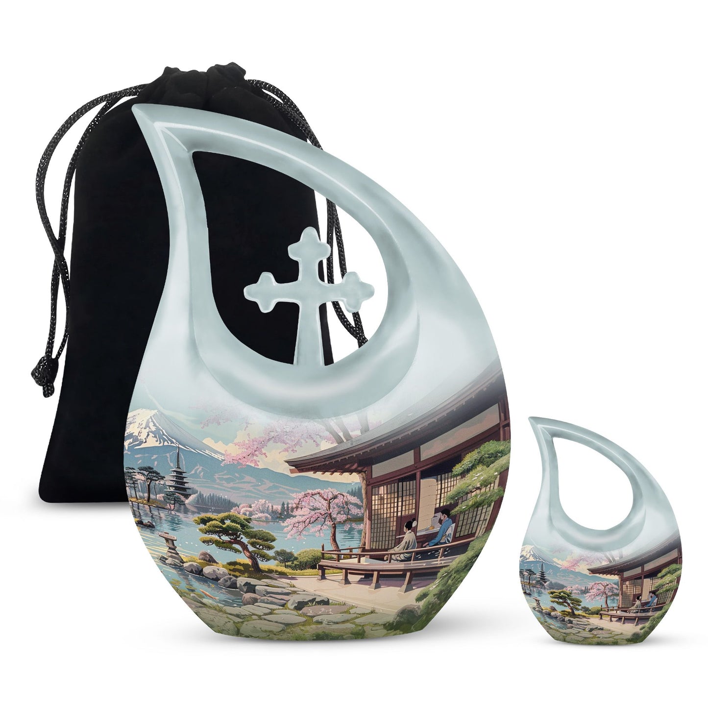 Fuji View large urn