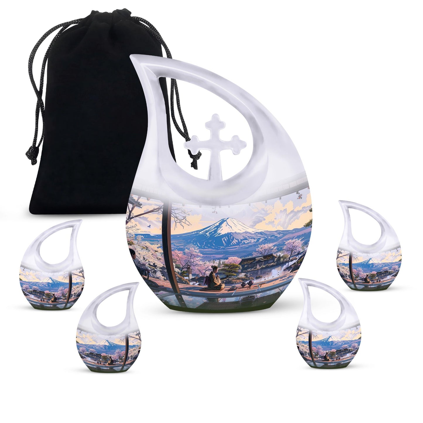 10-inch Fuji And The Urn