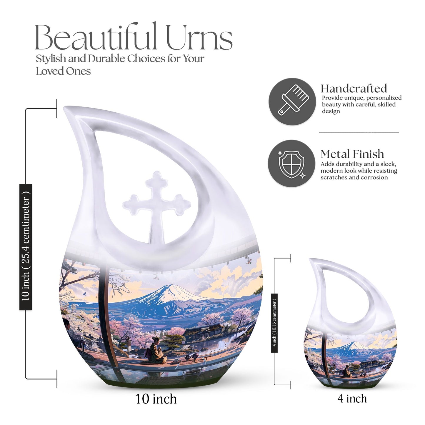 10-inch Fuji And The Urn