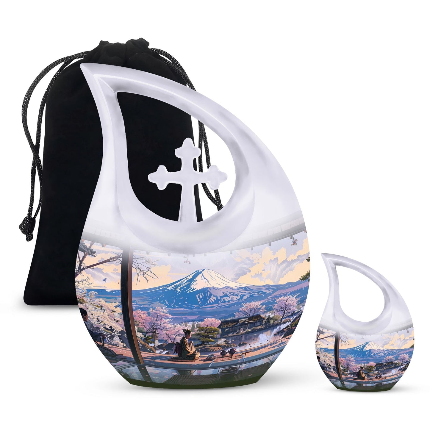 10-inch Fuji And The Urn