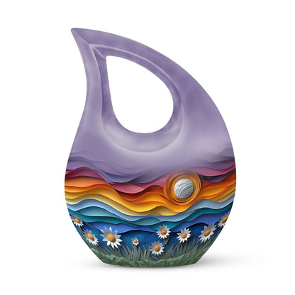 Cross Drop design A Symphony In Urn